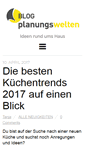Mobile Screenshot of blog.planungswelten.de